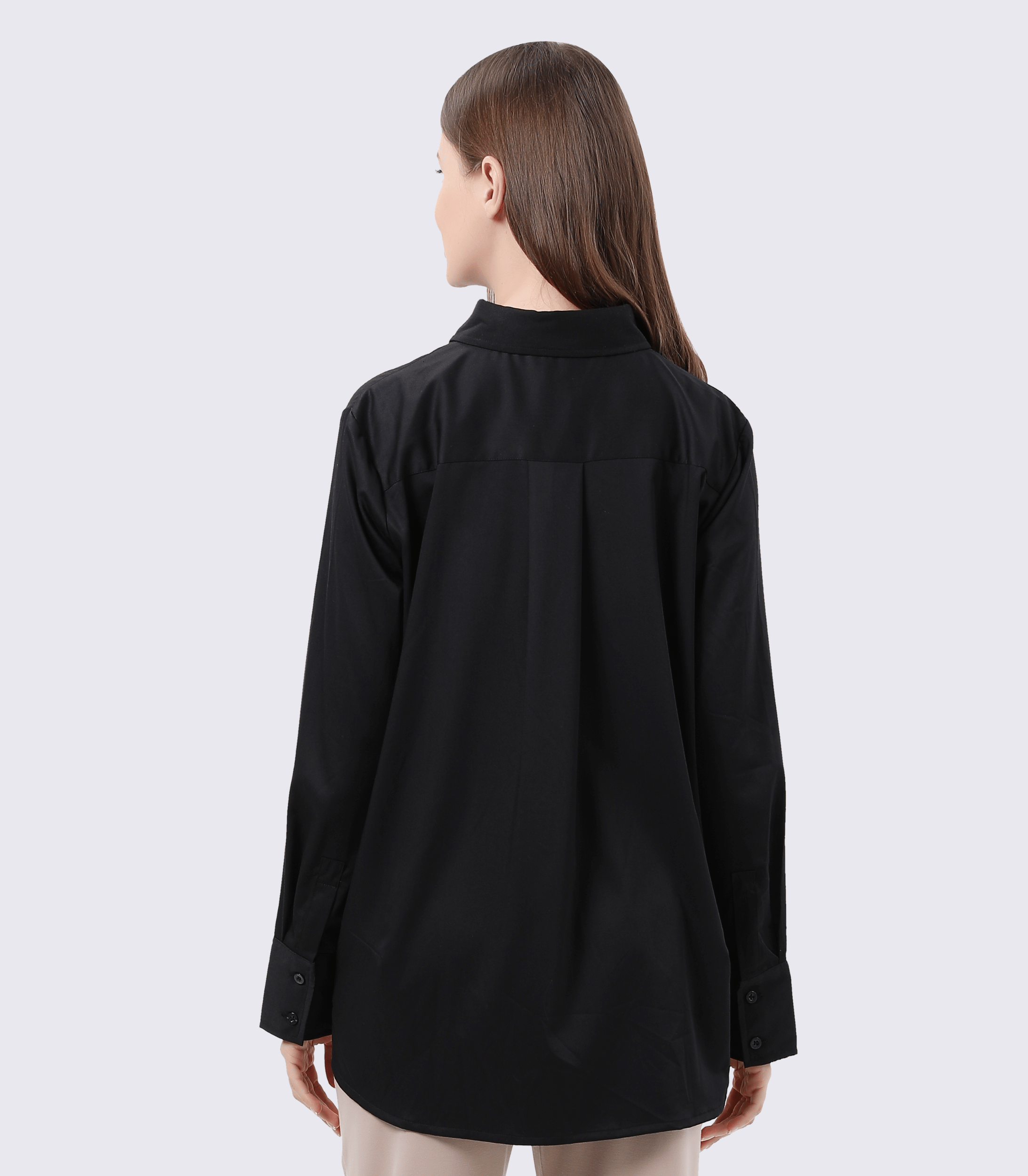 Classic Button Down Maternity Shirt